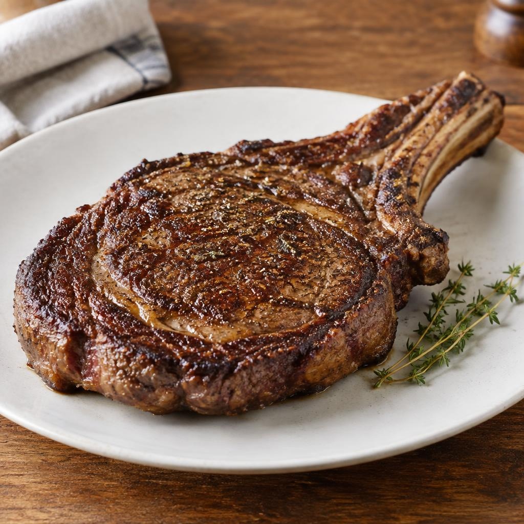 Entree: United States – American West – Cowboy steak recipe