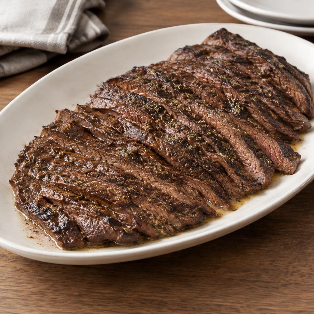 Entree: United States – Northeast United States – London broil recipe