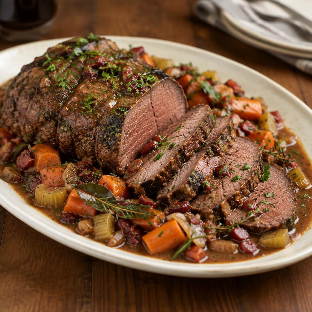 Entree: United States – North America – Roast Venison recipe