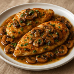 Entree: Italy – Sicily – Chicken Marsala recipe