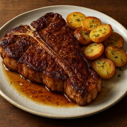 Entree: France – Côte de boeuf (Bone-in rib steak) recipe