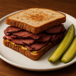 Entree: United States – New Jersey – Pastrami on Rye recipe