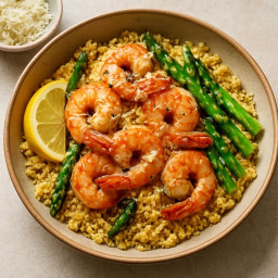 Entree: Morocco – Maghreb – كسكس بالجمبري ➤ Kseksu bil-jambari (Couscous with shrimp) recipe