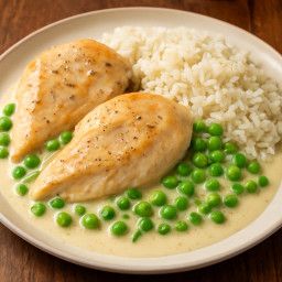 Entree: Italy – Pollo alla panna (chicken with cream) recipe