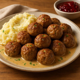 Entree: Sweden – Köttbullar (Swedish meatballs) recipe